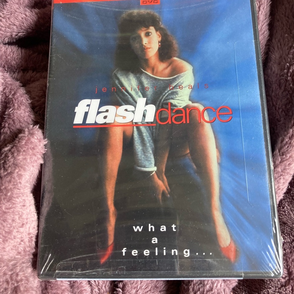 Flashdance DVD with Iconic Cover Art